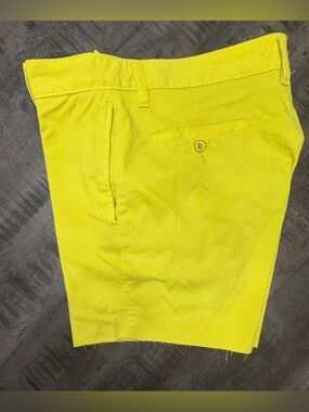 VINTAGE/Milano Bright Yellow Men's Chino Hybrid Shorts